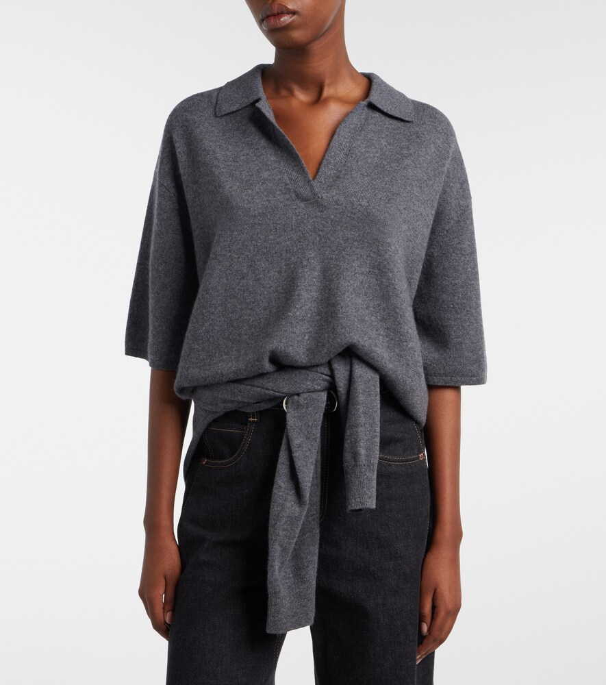 Lisa Yang Neela cashmere polo sweater