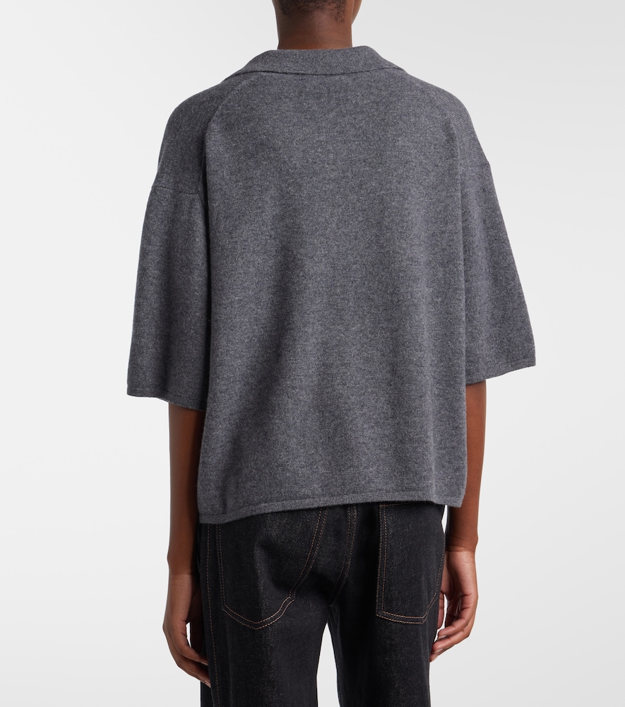 Neela Cashmere Polo Sweater