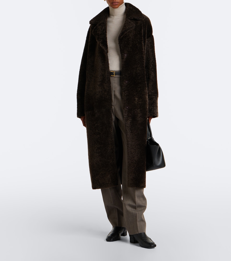 Ines Reversible Shearling Coat