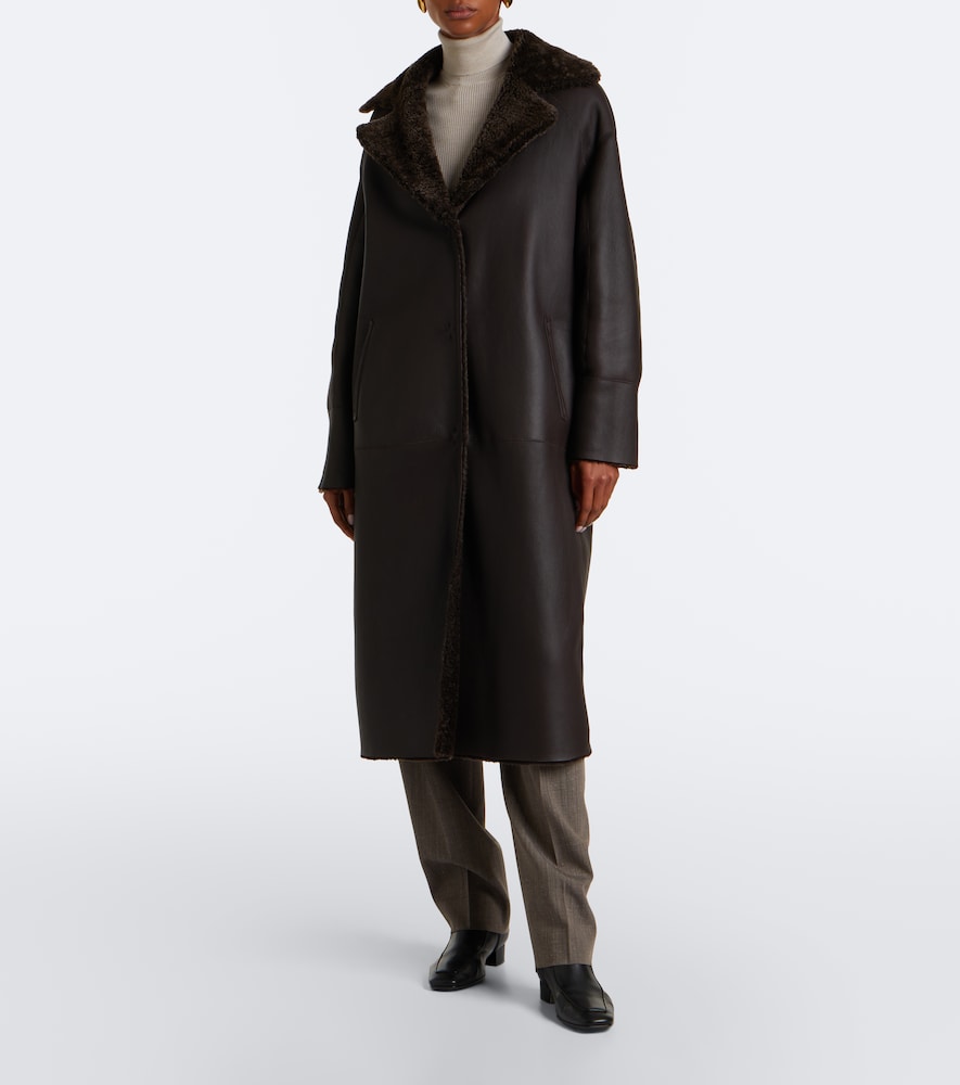 Ines Reversible Shearling Coat