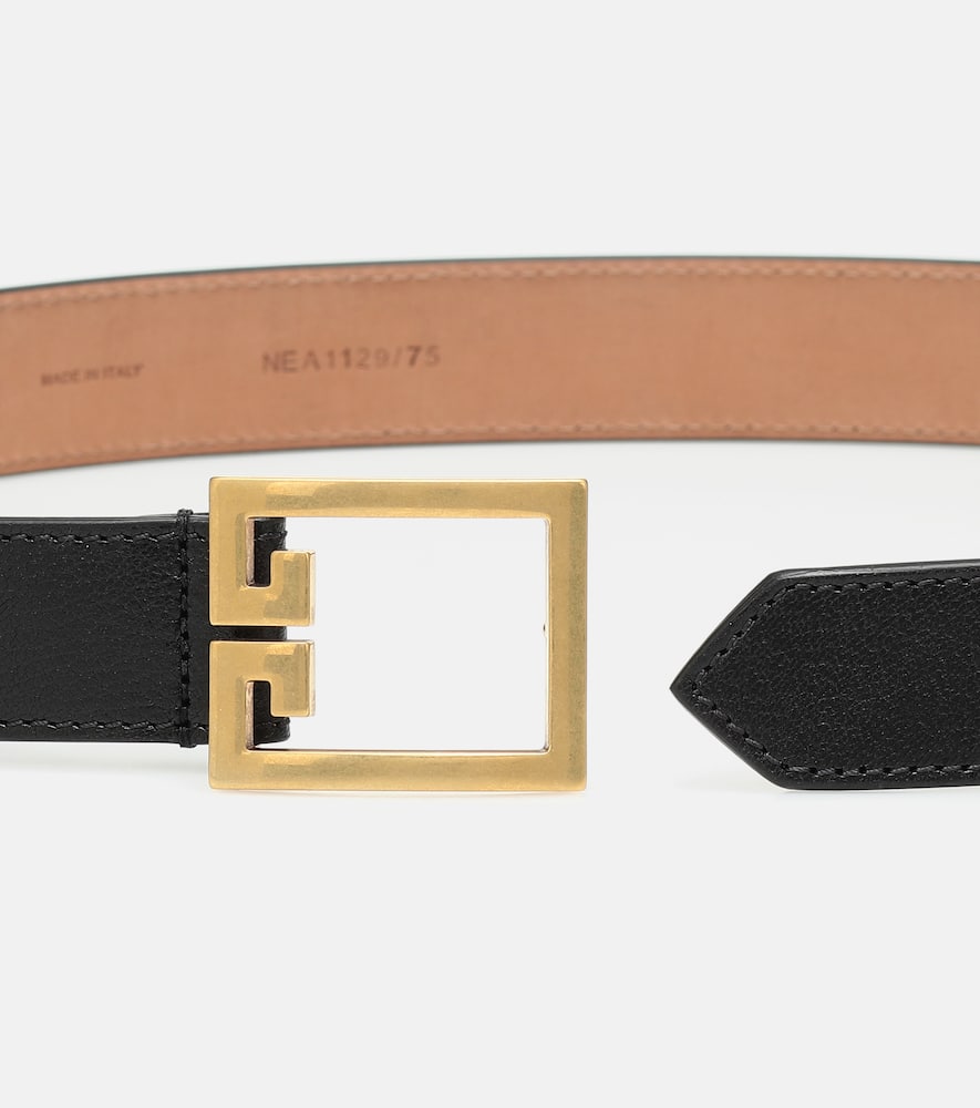 GIVENCHY Double G leather belt,P00441640