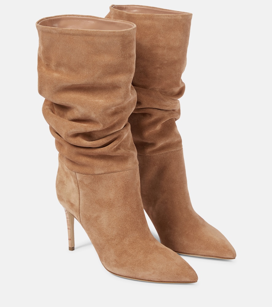 Paris Texas Slouchy suede boots