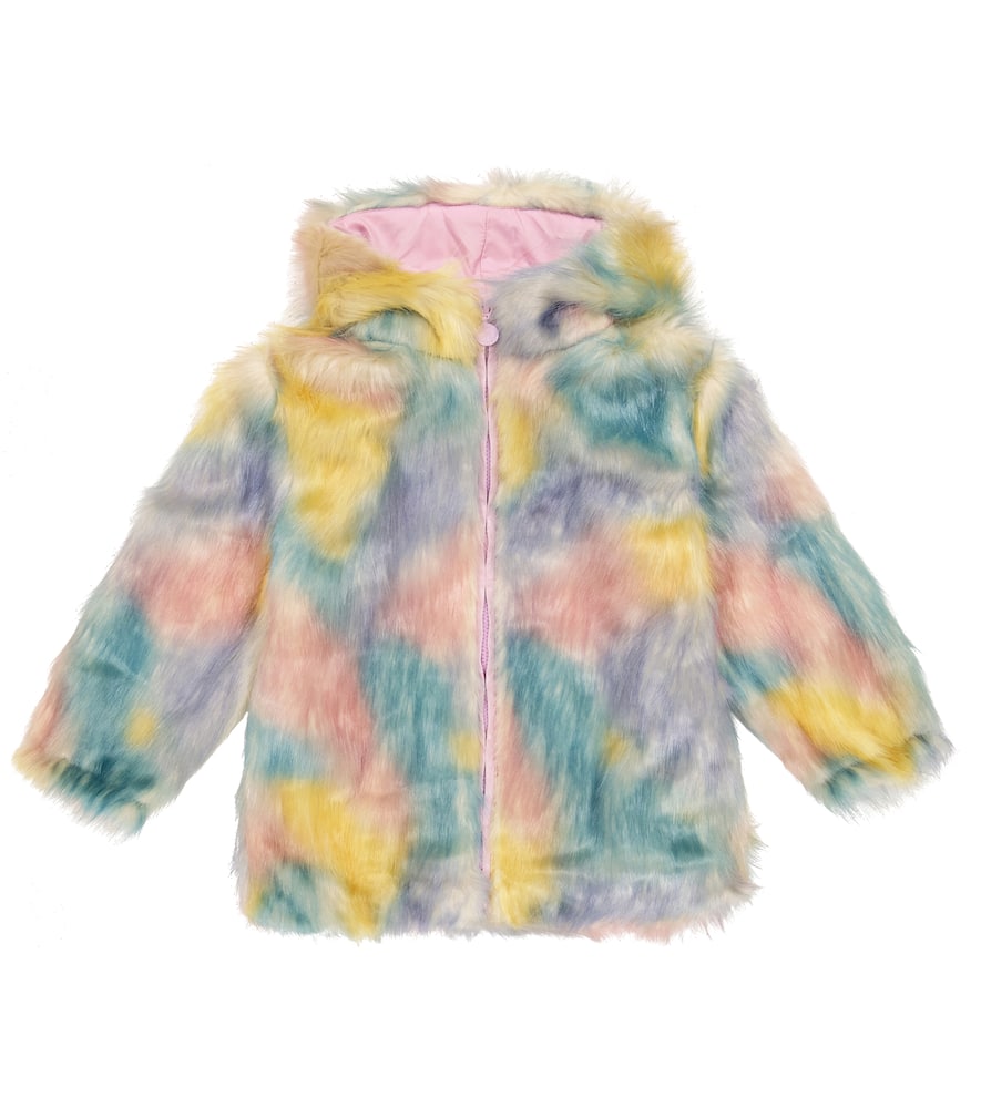 Stella McCartney Kids Faux fur jacket