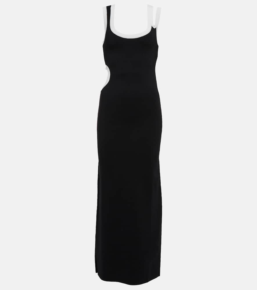 SIR Evalina cutout knit maxi dress