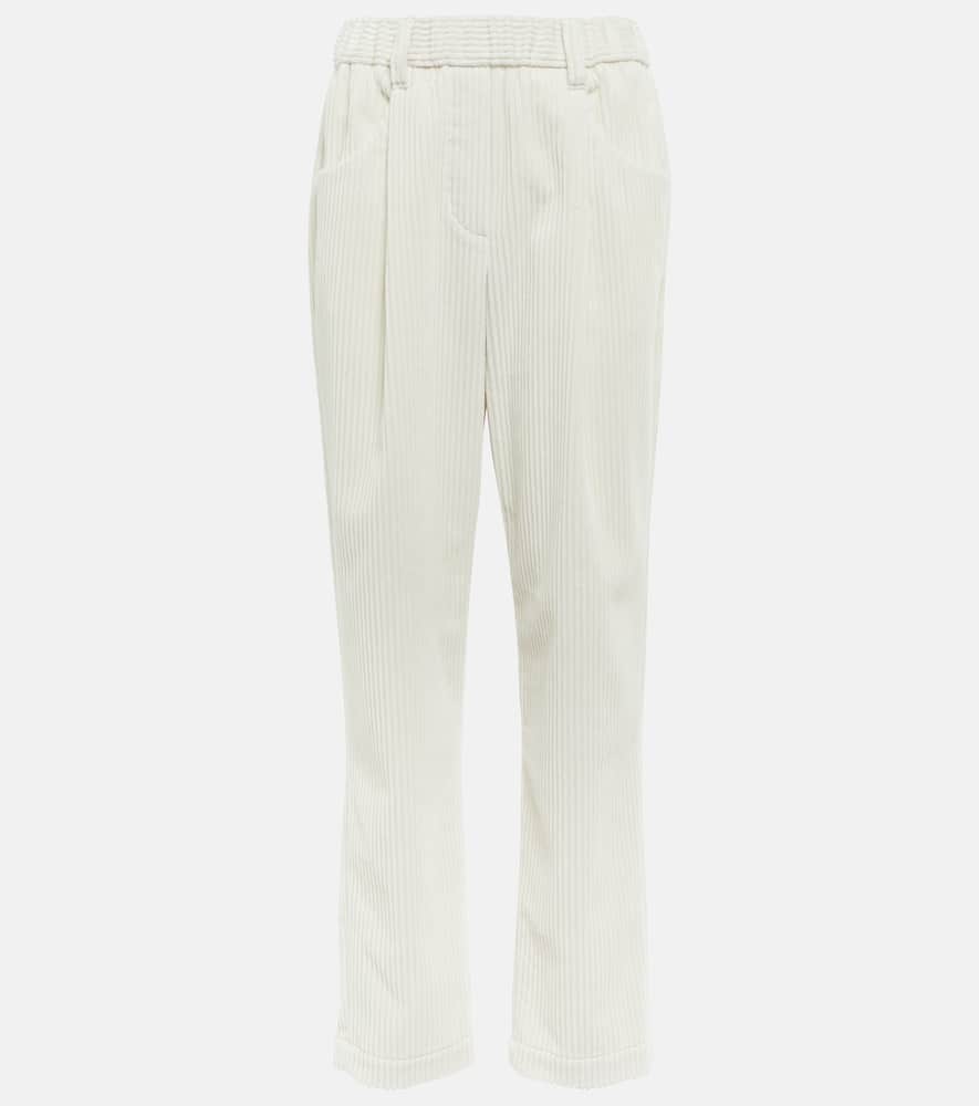 Brunello Cucinelli Velvet cotton pants