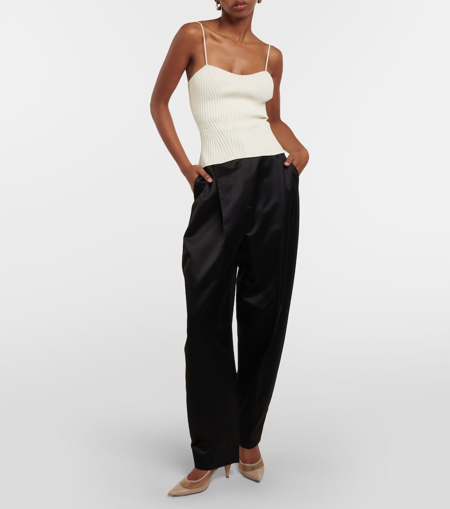 Khaite Ziggy ribbed top