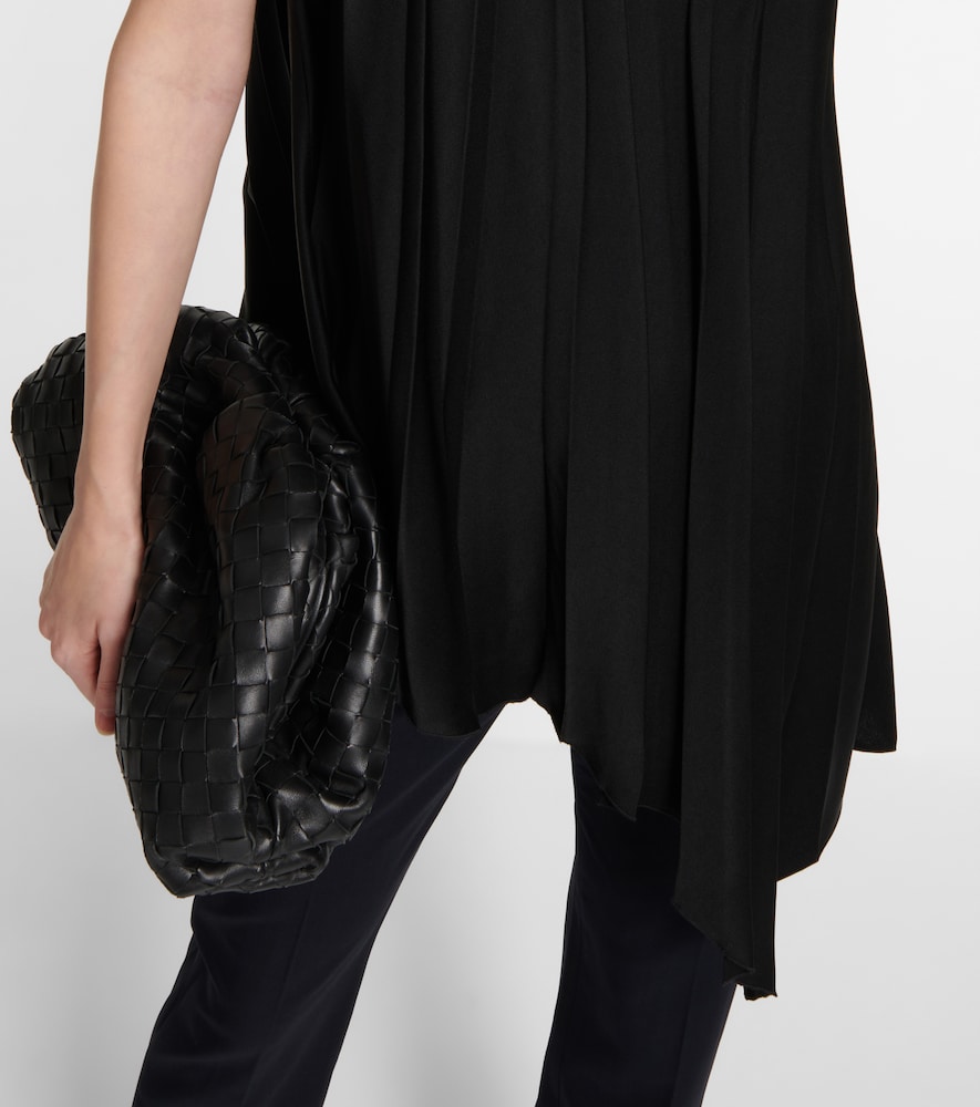  Joseph Joseph Pleated Asymmetric Satin Top 