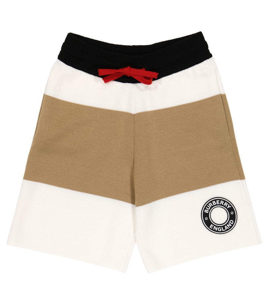 Burberry Kids Wool-blend shorts