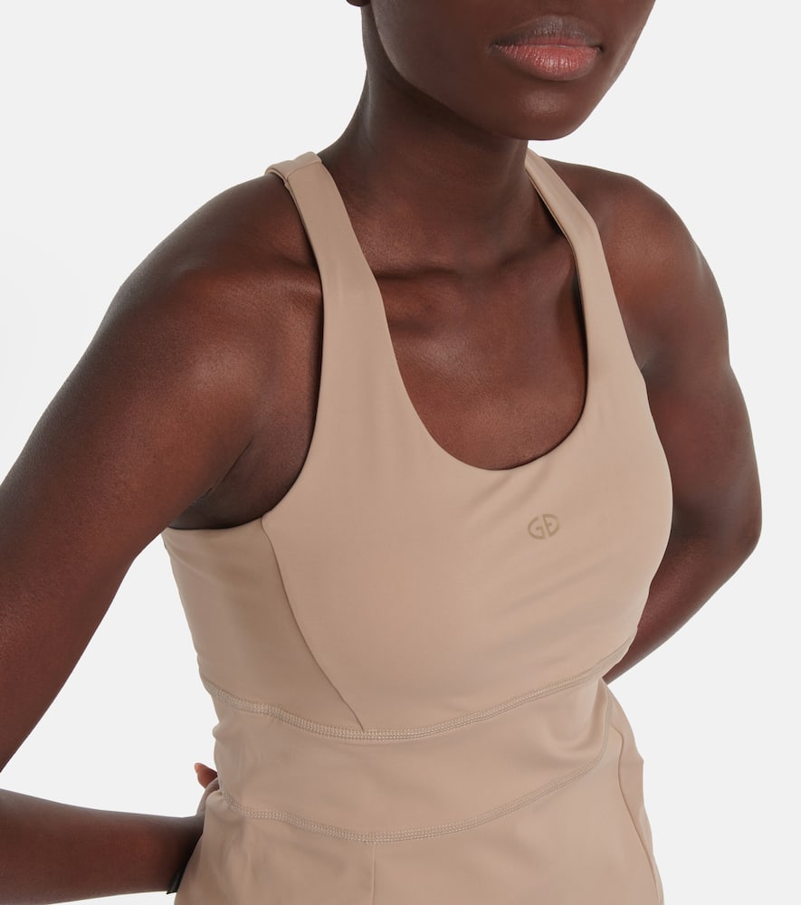 Shop Goldbergh Manhattan Tank Top In Sandstone