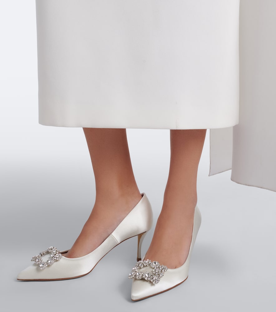 Flower Strass Pumps
