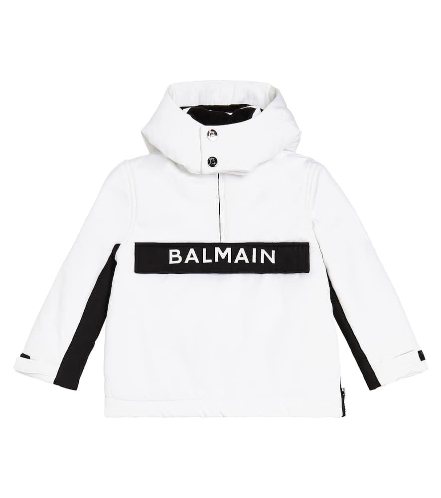 Balmain Kids Logo ski jacket