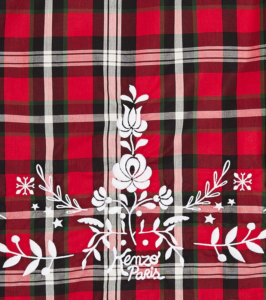  Kenzo Kids Kenzo Kids Tartan Cotton Shirt 