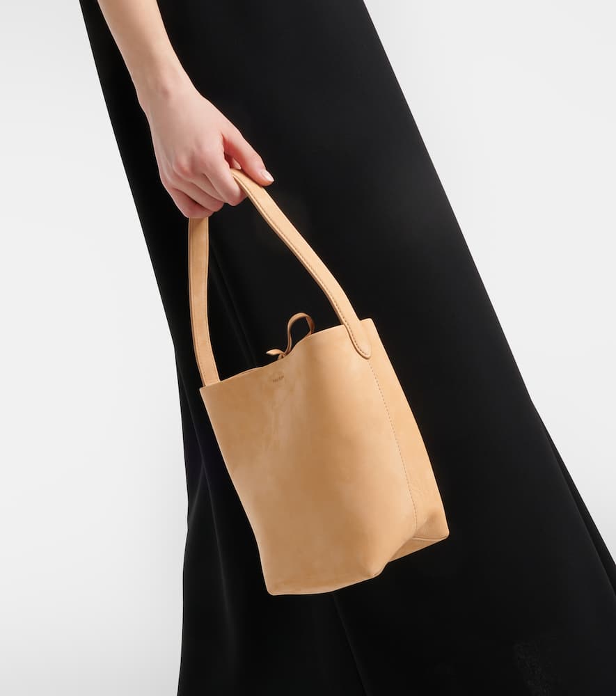 Shop The Row Park N/s Small Leather Tote Bag In Beige