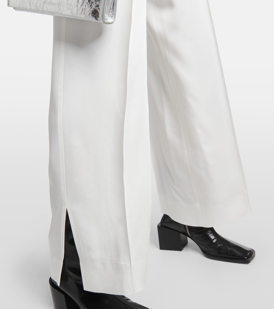 Jil Sander Jil Sander Gerade Hose Aus Satin 