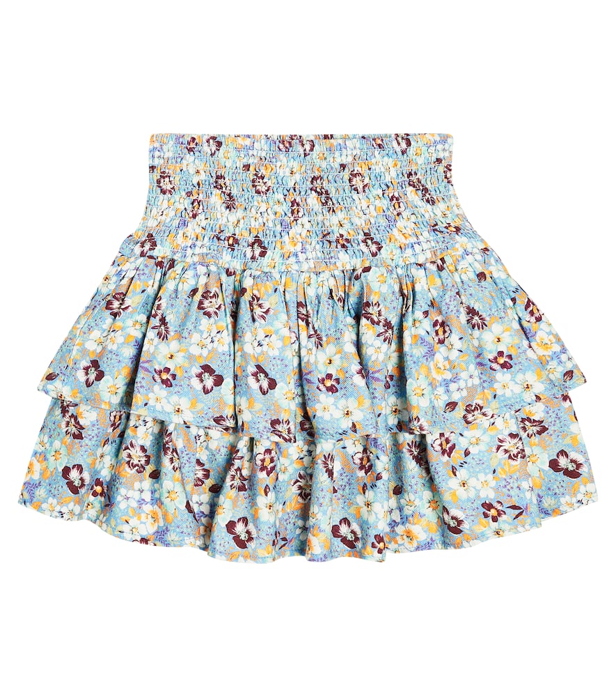 Molo Bonita floral cotton-blend skirt