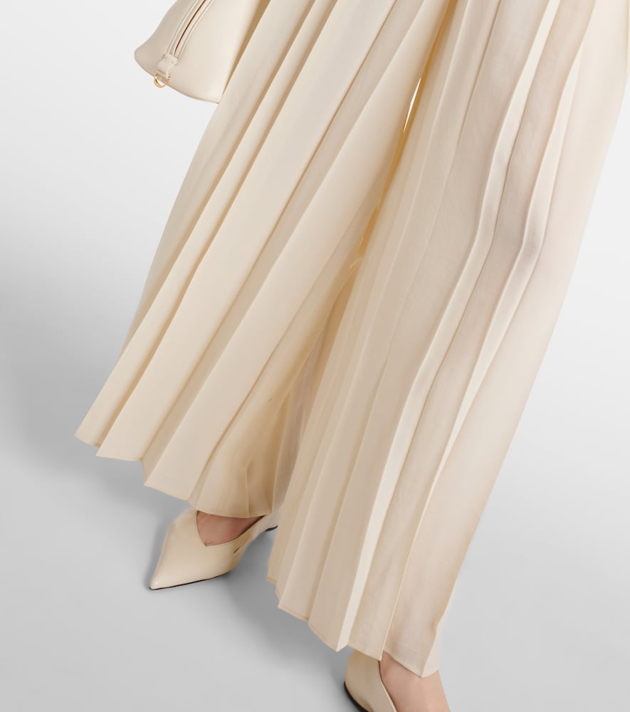  Joseph Joseph Tibre Plisse Wide-leg Pants 