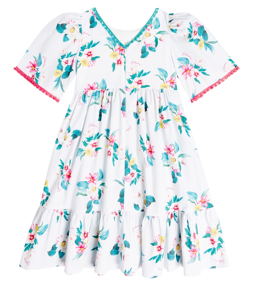  Patachou Patachou Bedrucktes Kleid Aus Baumwolle 