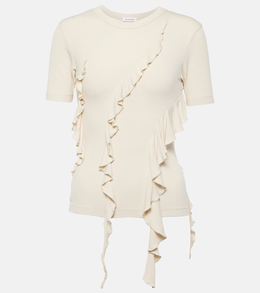 Acne Studios Fringed top