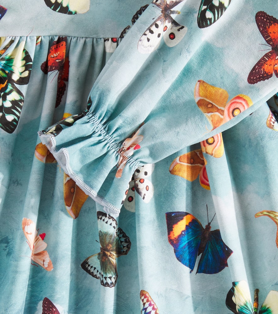 Molo Camie Printed Cotton-blend Dress In Multicoloured