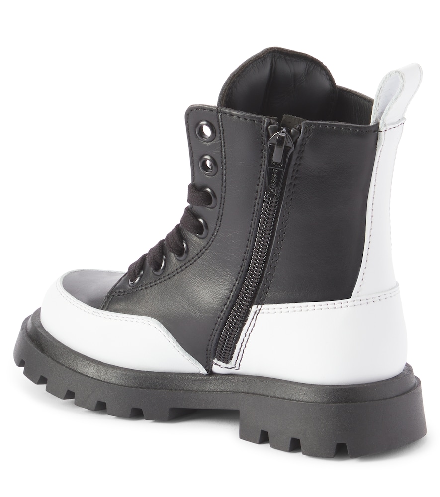  Moschino Kids Moschino Kids Ankle Boots Aus Leder 