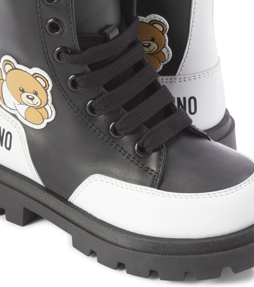  Moschino Kids Moschino Kids Ankle Boots Aus Leder 