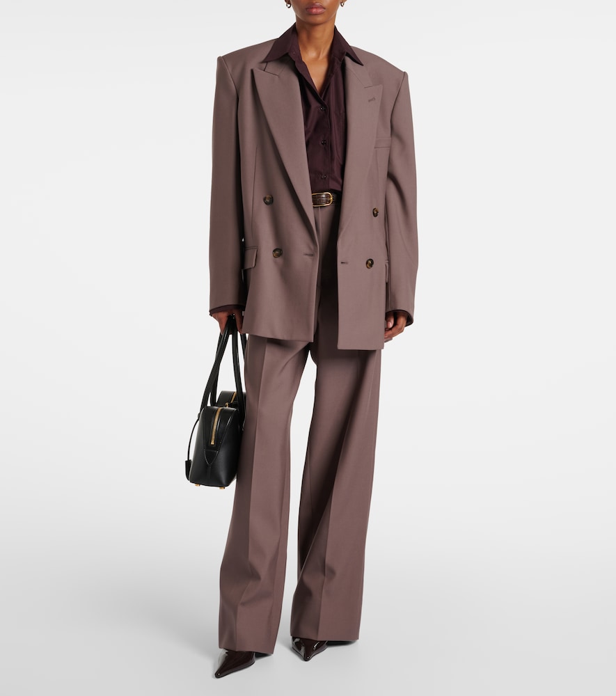 Stella McCartney Wool wide-leg pants