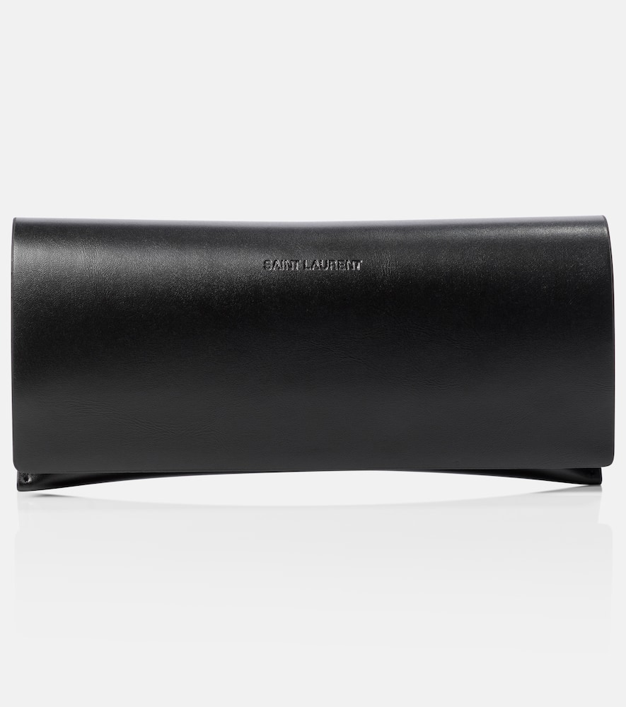 Saint Laurent Sl 751 Jeanne Oval Sunglasses In Brown