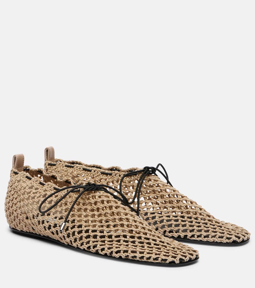 Crochet flats
