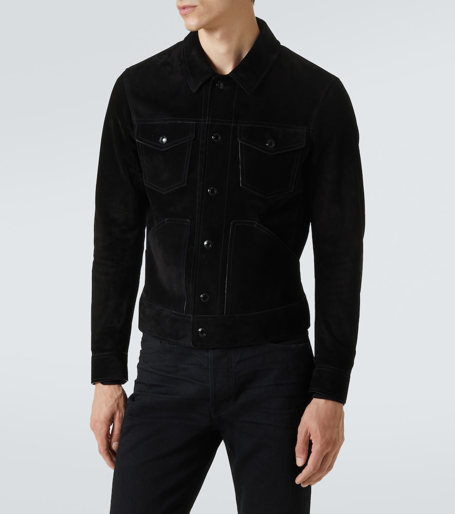  Tom Ford Tom Ford Feldjacke Aus Veloursleder 