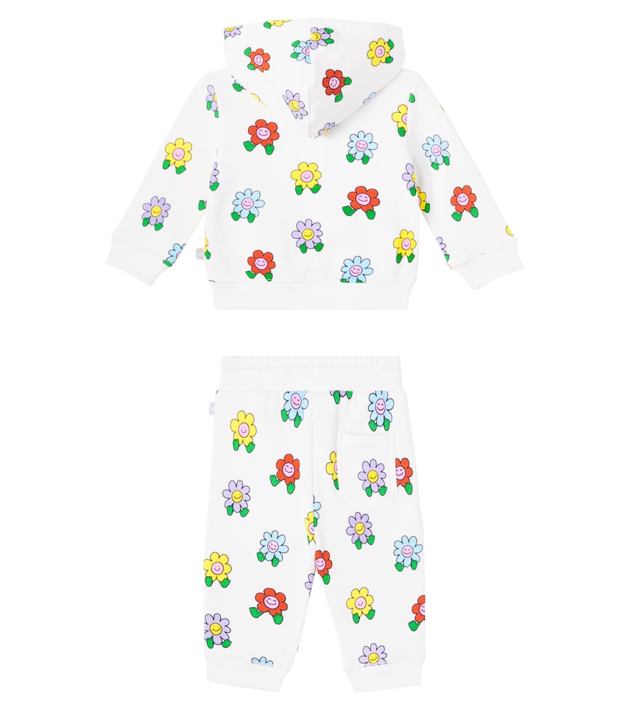 Stella Mccartney Baby Jogginganzug Flowers Aus Baumwolle