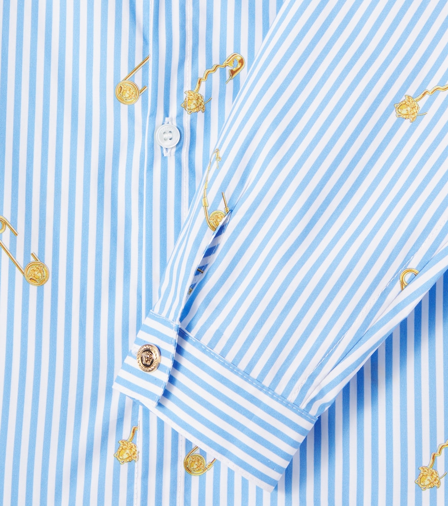  Versace Kids Versace Kids Hemd Safety Pin Aus Baumwolle 