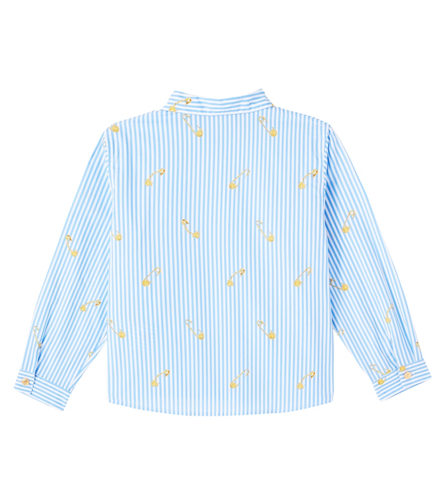  Versace Kids Versace Kids Hemd Safety Pin Aus Baumwolle 
