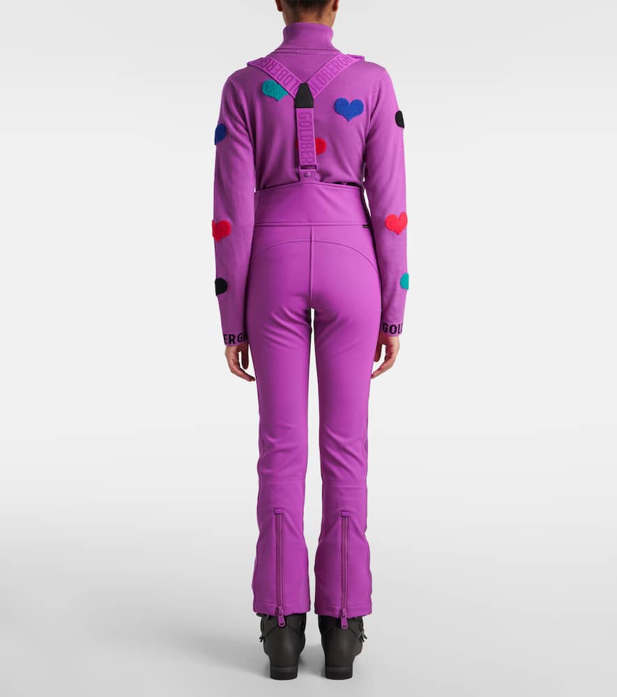 Goldbergh High End Ski Salopettes In Purple