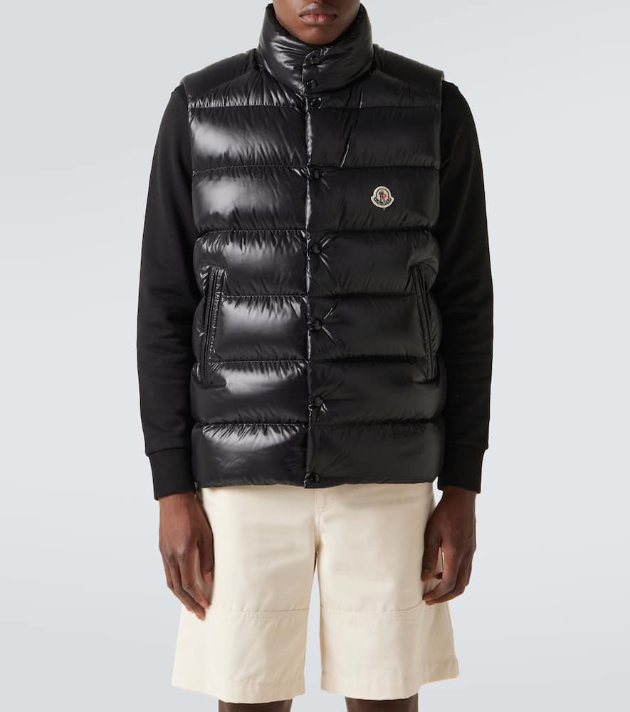 Moncler Tibb Quilted Glossed-shell Gilet