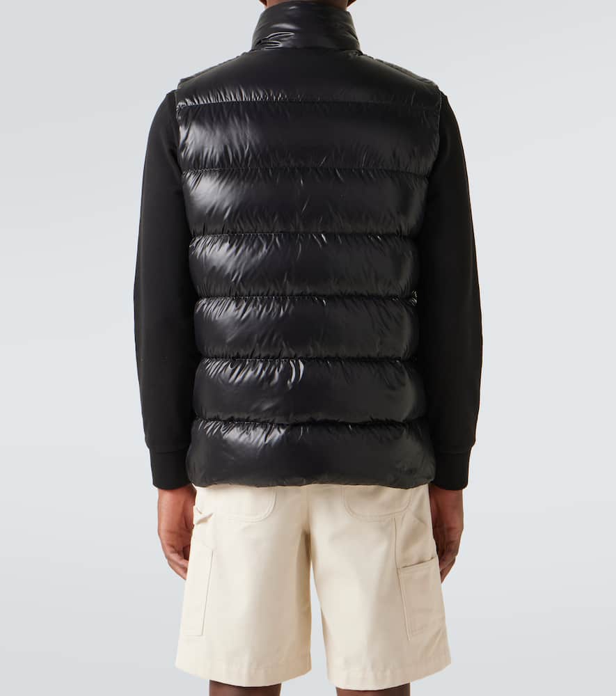 Moncler Tibb Quilted Glossed-shell Gilet