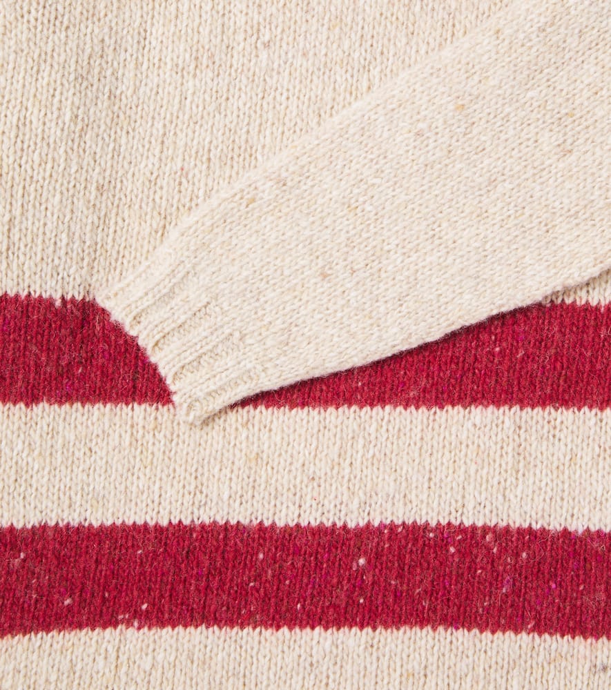 Cozmo Idaho Wool-blend Tweed Sweater