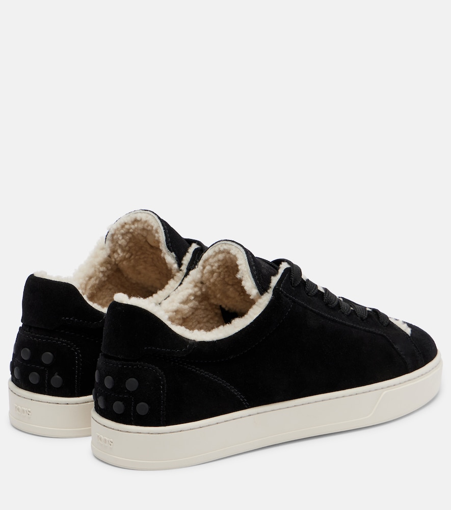  Tod's Tod's Sneakers Cassetta Aus Veloursleder Mit Shearling 