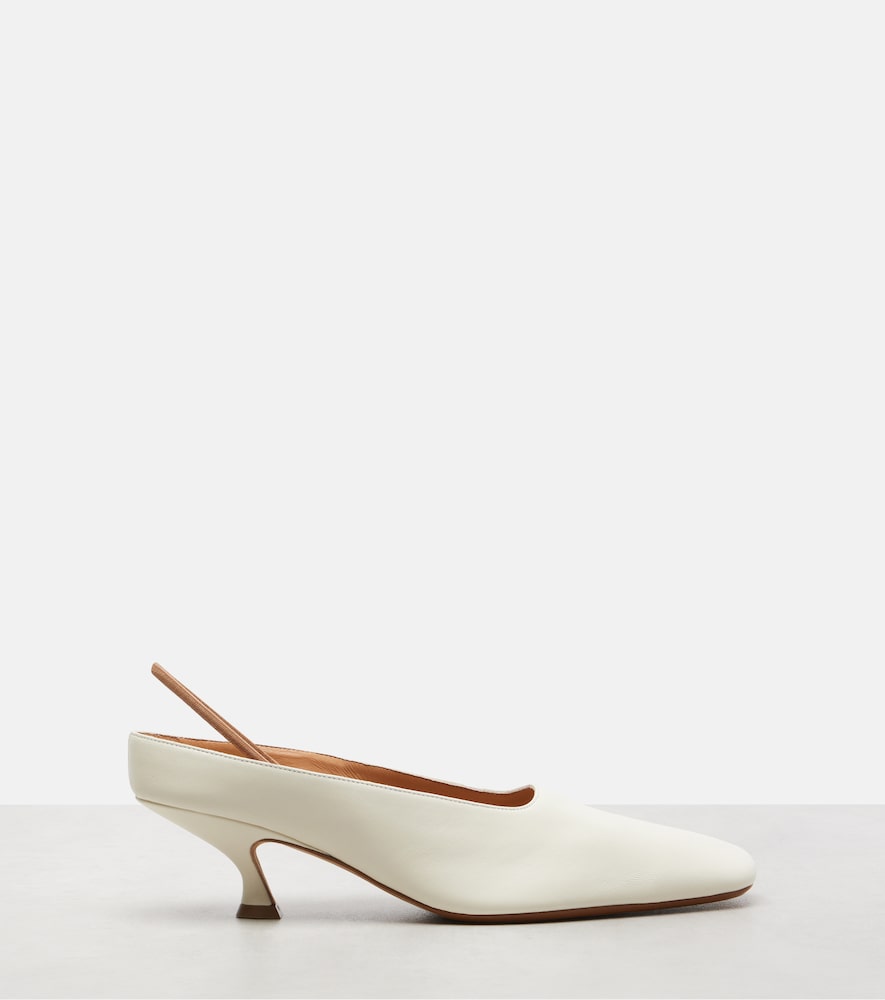  Calvin Klein Collection Calvin Klein Collection Slingback-pumps Anna Aus Leder 