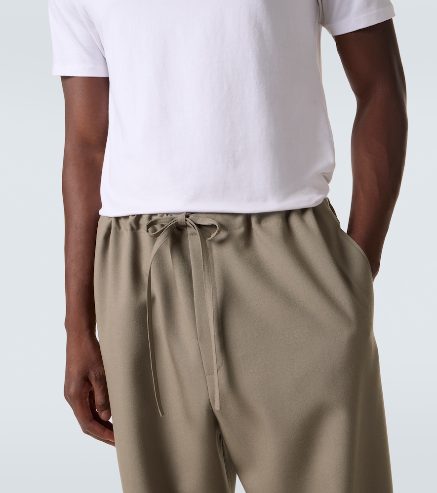  Calvin Klein Collection Calvin Klein Collection Benjamin Wool Straight Pants 