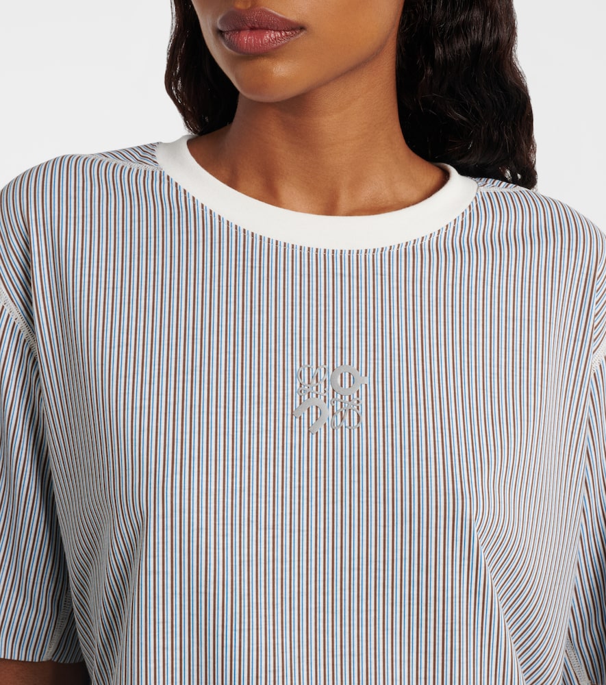 Loewe Loewe X On Besticktes T-shirt Aus Baumwolle 