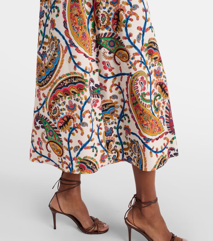 Etro Embellished Minidress In Multi