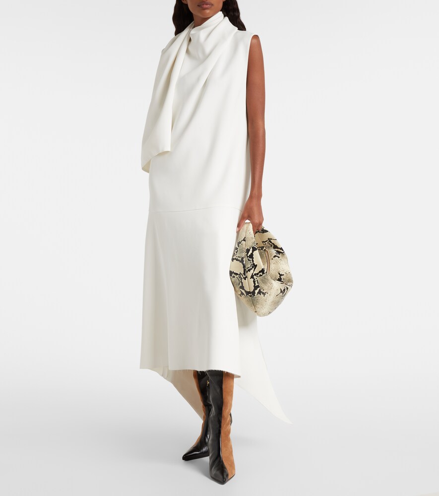  Khaite Khaite Harvey Leather And Suede Over-the-knee Boots 
