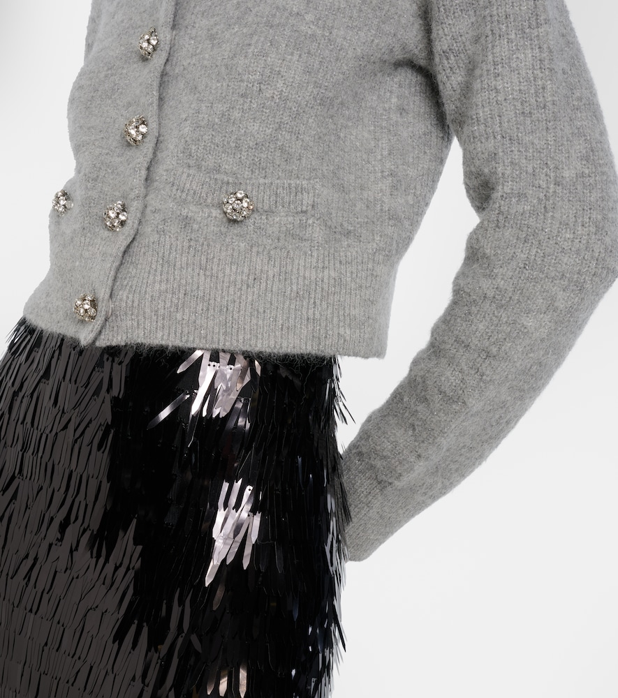  Self-portrait Self-portrait Verzierter Cardigan Mit Spitze 
