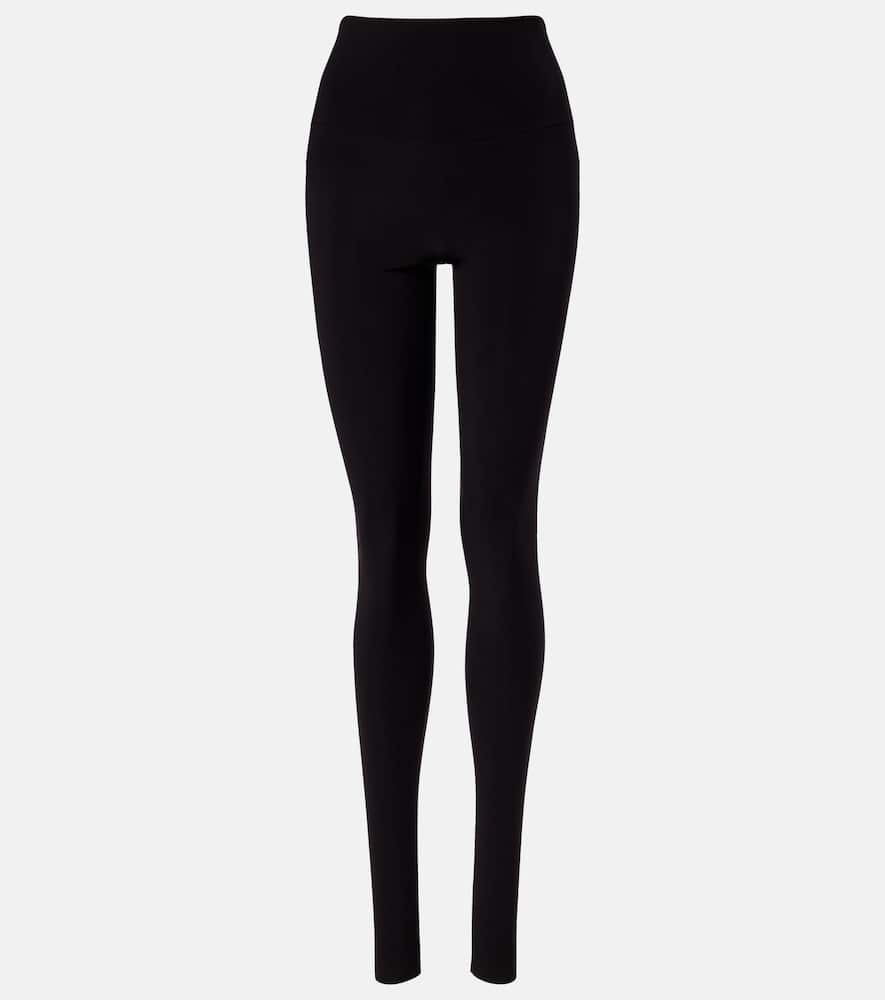 Norma Kamali High-rise Leggings In Black