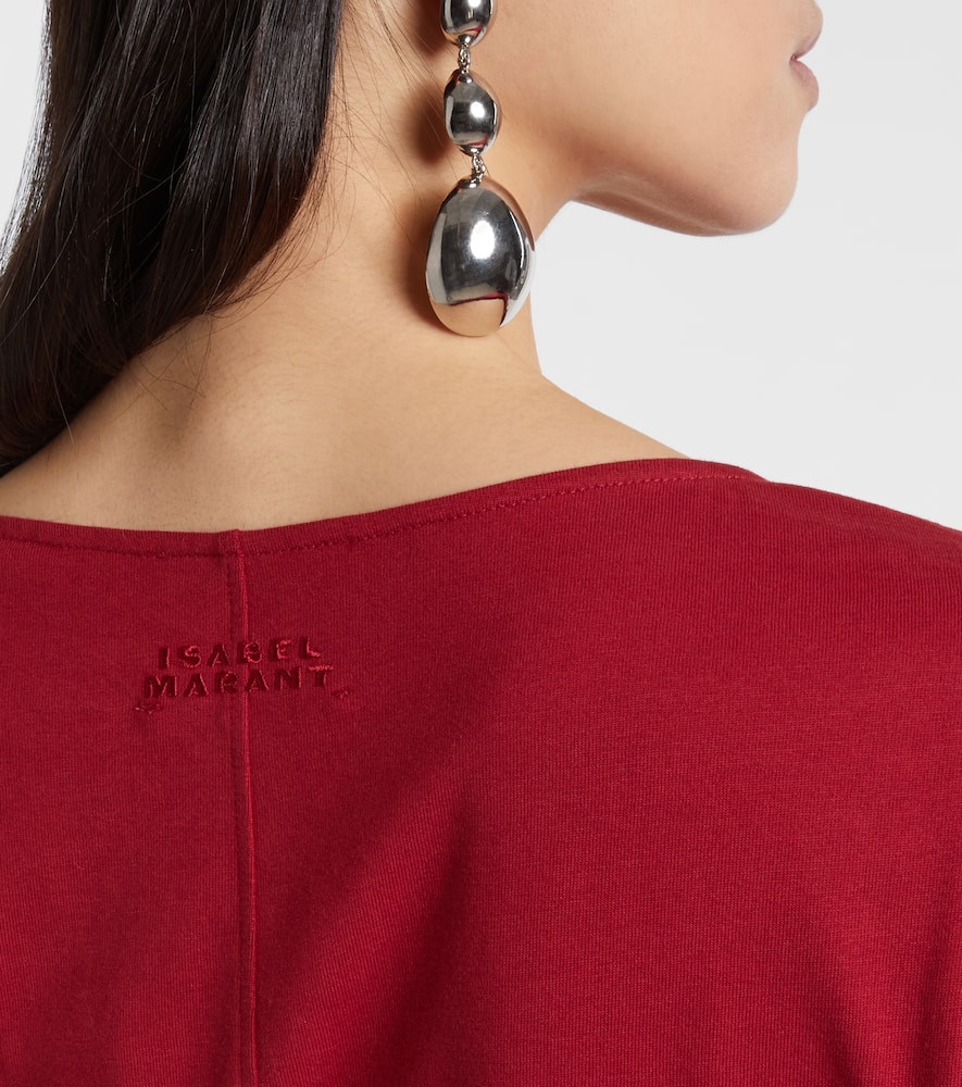 Isabel Marant T-shirt Ts0207fa A1n41i-cherry In Red