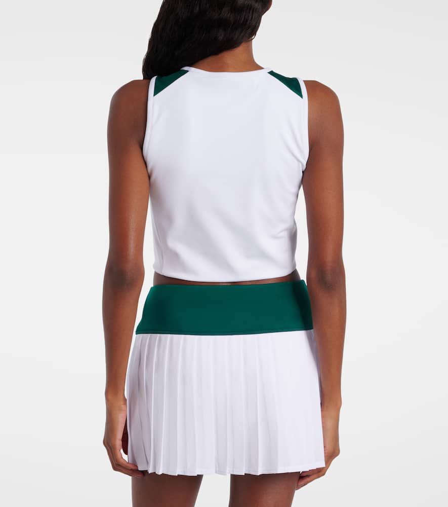 Miu Miu X New Balance Jersey Tank Top In White