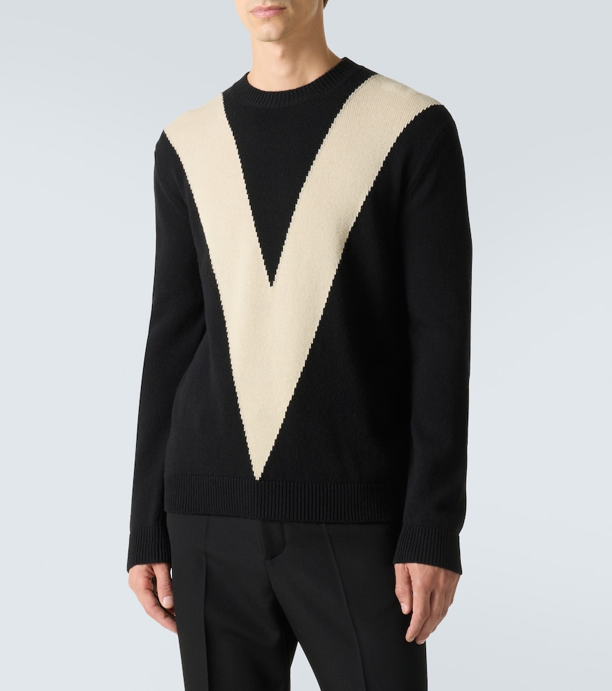  Valentino Valentino Pullover Aus Schurwolle 
