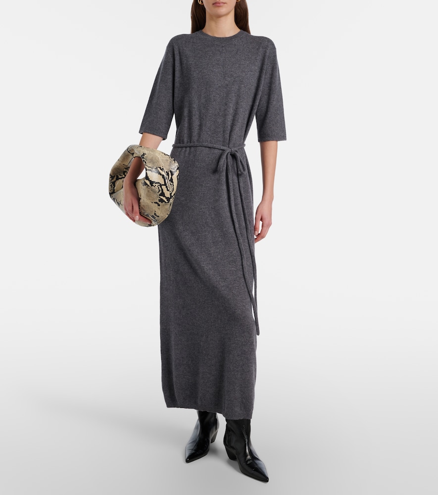 Lisa Yang Tilde belted cashmere maxi dress