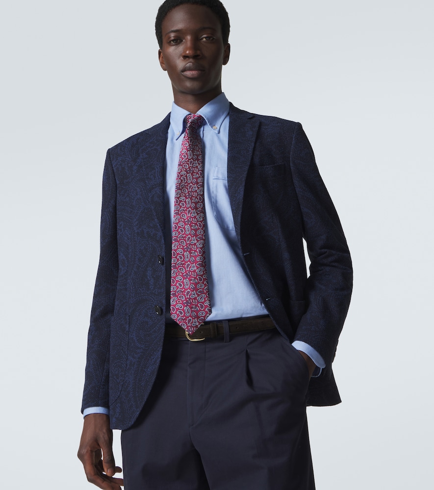  Etro Etro Krawatte Paisley Aus Seiden-twill 