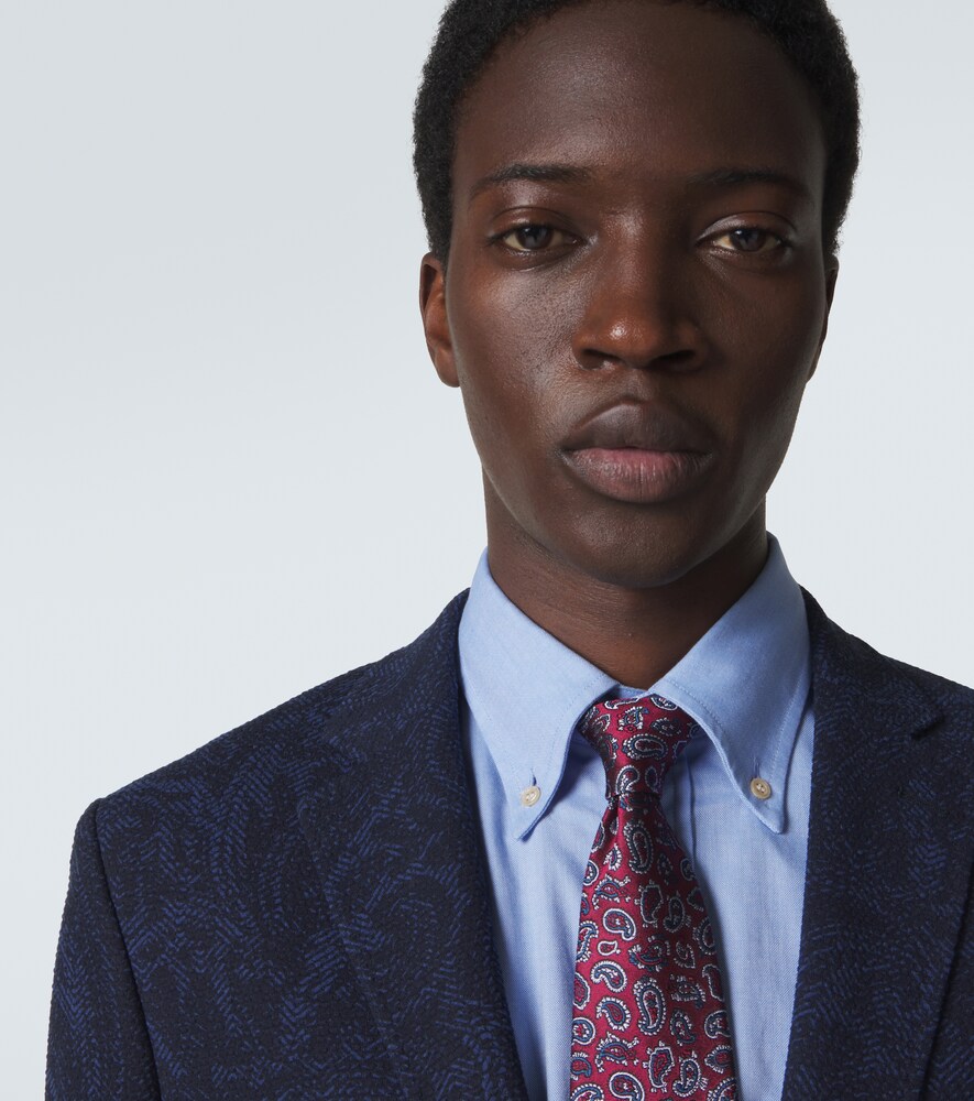  Etro Etro Krawatte Paisley Aus Seiden-twill 